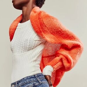 Women's Orange Sweater